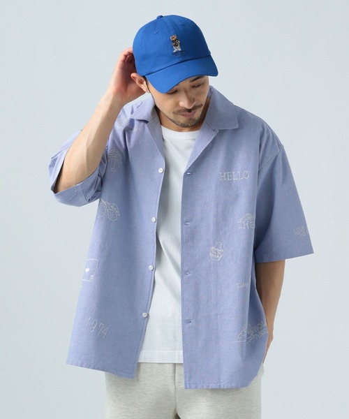 BAYFLOW（ベイフロー） シャツ 半袖 「遊び心が可愛い」ラクガキ半袖