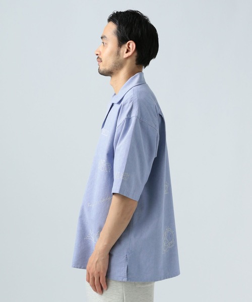 BAYFLOW（ベイフロー） シャツ 半袖 「遊び心が可愛い」ラクガキ半袖