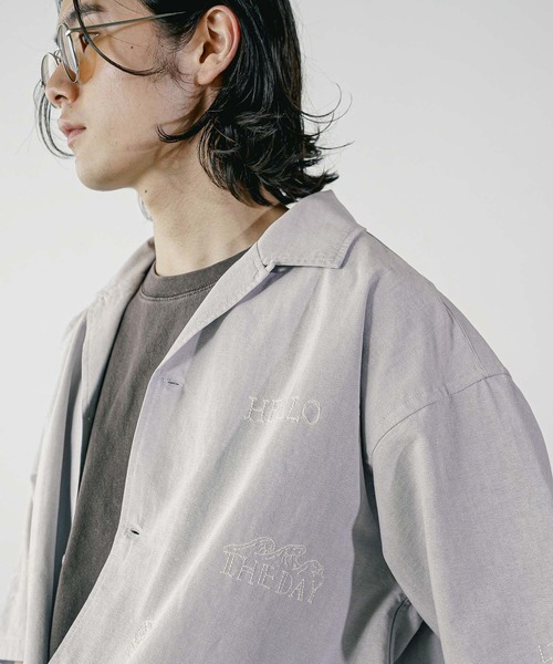 BAYFLOW（ベイフロー） シャツ 「遊び心が可愛い」ラクガキ半袖シャツ