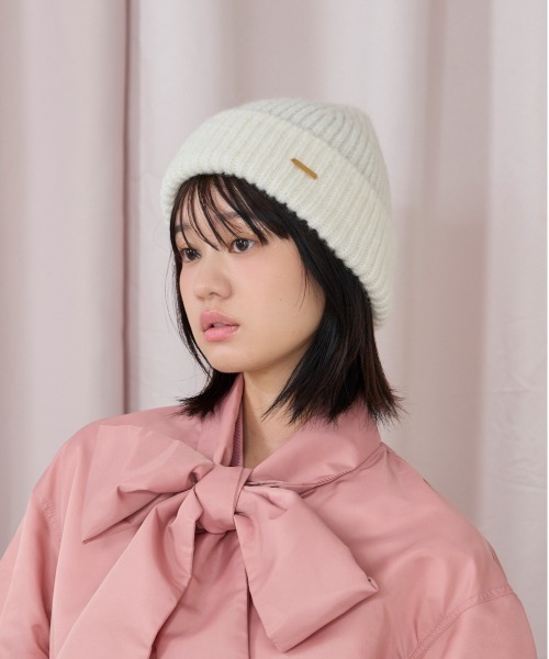 kaorinomori（カオリノモリ） ニット帽 ニットキャップ キトゥンニット