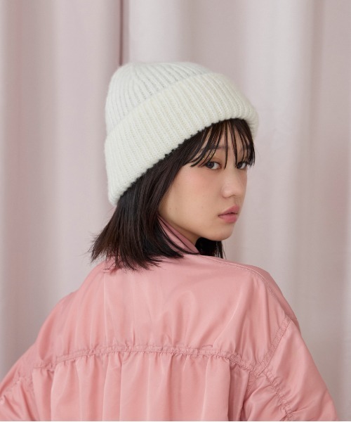 kaorinomori（カオリノモリ） ニット帽 ニットキャップ キトゥンニット