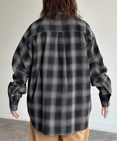 「U.S. POLO ASSN.」 長(zhǎng)袖シャツ LARGE サックスブルー レディース
