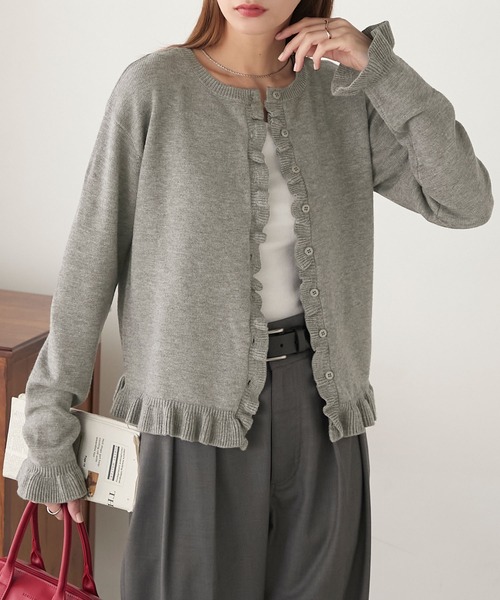 BONLECILL（ボンルシール） カーディガン 「至福のカヌレニット