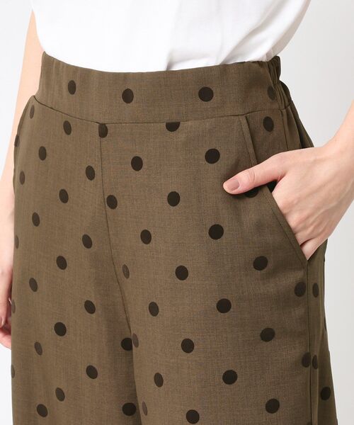 値下げしました！dolce フロッキードットパンツ　Sサイズ フロッキードットパンツ
