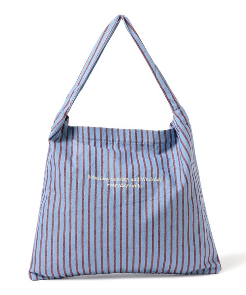 トートバッグ 「WEB限定」beej / ワンショルダー バッグ ストライプ