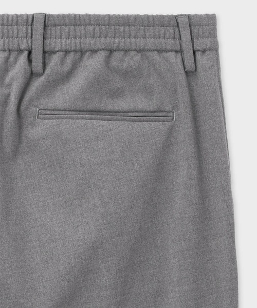 Paul Smith（ポール・スミス） スラックス ライトメランジ ワンタック