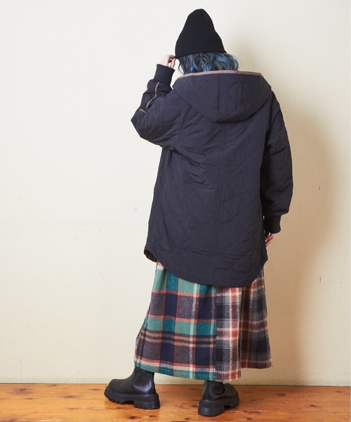 「CUBE SUGAR」 ダッフルコート M ベージュ レディース_画像4