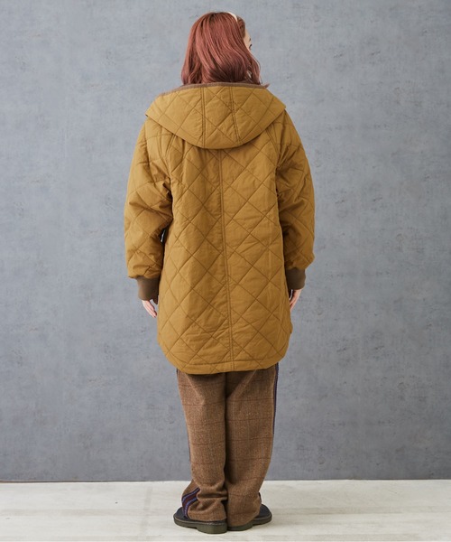 「CUBE SUGAR」 ダッフルコート M ベージュ レディース_画像6