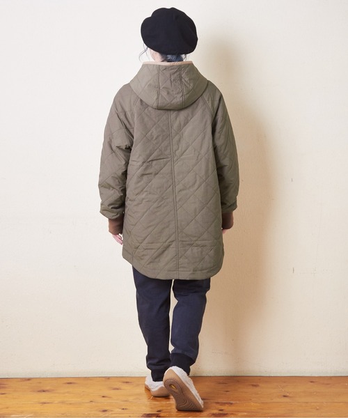 「CUBE SUGAR」 ダッフルコート M ベージュ レディース_画像9