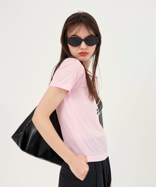 「TINA：JOJUN」 半袖Tシャツ M ピンク レディース_画像9