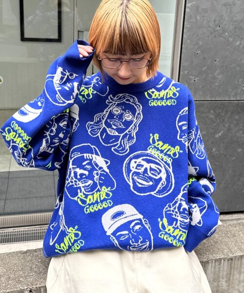 SOUNDSGOOOOD（サウンズグッド） ニット セーター 「SOUNDS GOOOOD