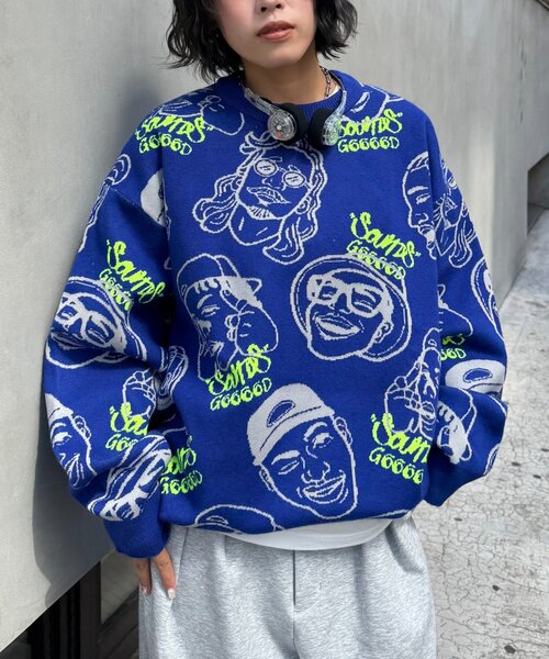 SOUNDSGOOOOD（サウンズグッド） ニット セーター 「SOUNDS GOOOOD