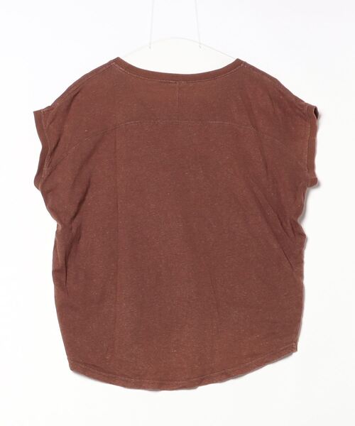 「GOHEMP」 半袖Tシャツ X-SMALL ブラウン レディース_画像2