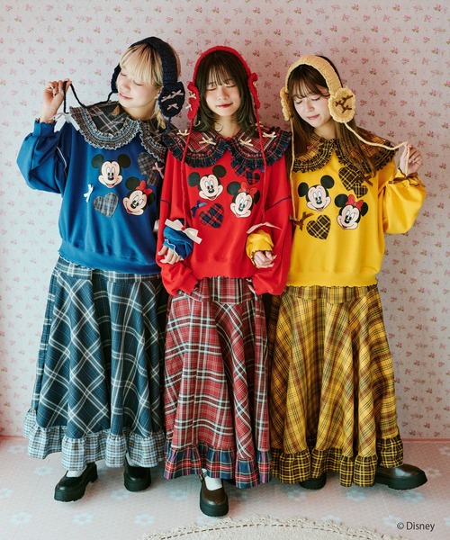 kutir（クティール） スカート 「クティールとレトロ」切り替えダブル