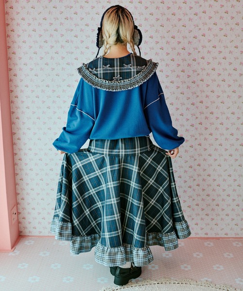 kutir（クティール） スカート 「クティールとレトロ」切り替えダブル