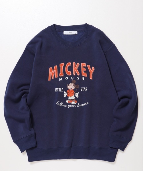 く*ん様 WALTDISNEYディズニー ミッキー裏起毛トレーナー【超美品】3/ Disney（ディズニー） トレーナー スウェット ミッキーマウス トイ