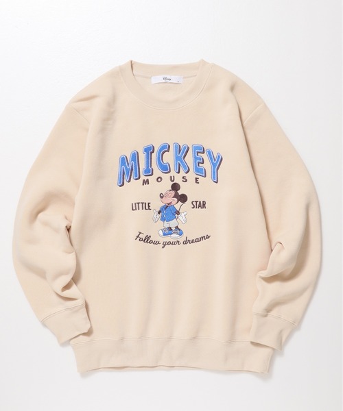 く*ん様 WALTDISNEYディズニー ミッキー裏起毛トレーナー【超美品】3/ Disney（ディズニー） トレーナー スウェット 「DISNEY/ディズニー