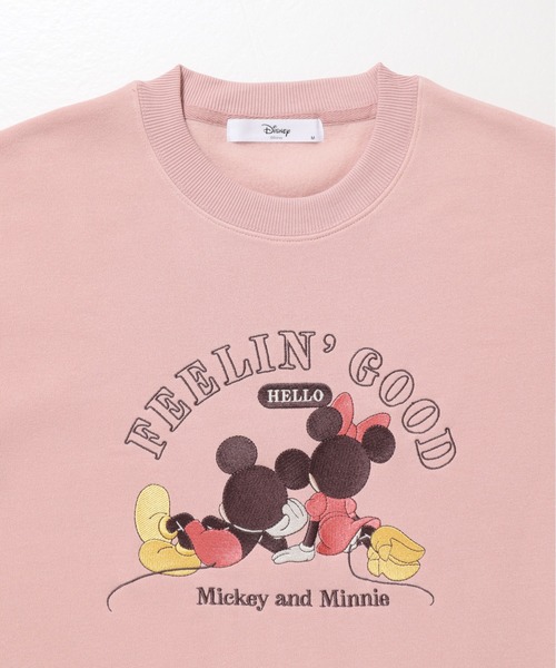 Disney × GUCCI ドナルド刺繍 裏起毛トップス グレー グッチ(GUCCI