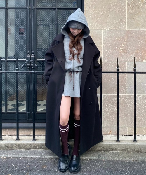 Ray Cassin（レイカズン） パーカー ファー付フードパーカー