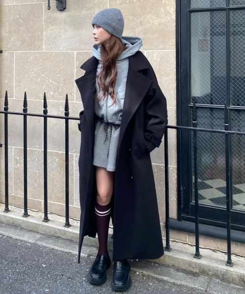 Ray Cassin（レイカズン） パーカー ファー付フードパーカー