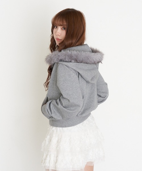 Ray Cassin（レイカズン） パーカー ファー付フードパーカー