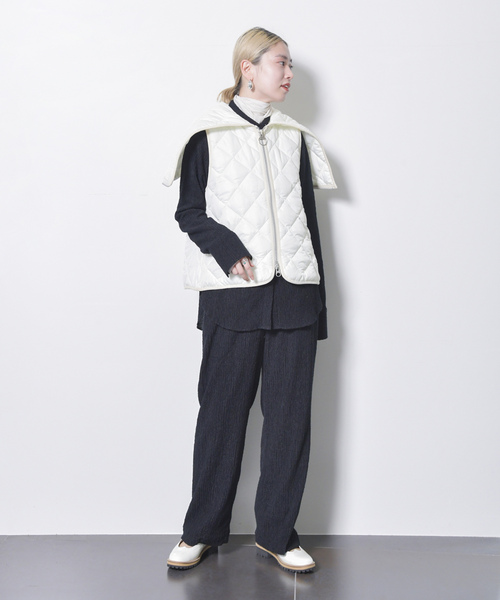 「CITYSHOP」 イージーパンツ 36 ブラック レディース_画像6