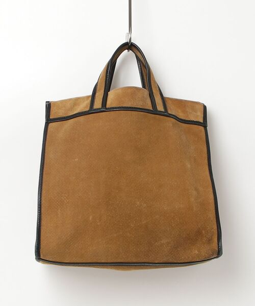 「Sessun」 ワンポイントハンドバッグ - ブラウン メンズ_画像2