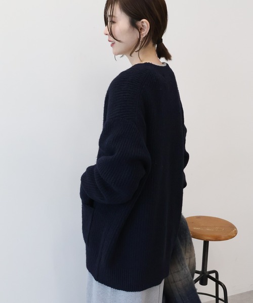 AMERICAN HOLIC カーディガン【Freeサイズ】 ロング 韓国 AMERICAN HOLIC（アメリカンホリック） カーディガン レイヤードライク