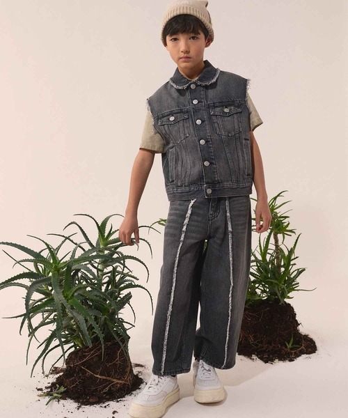 MM6 Maison Margiela エムエムシックス デニムベスト MM6 Maison Margiela エムエムシックス デニムベスト