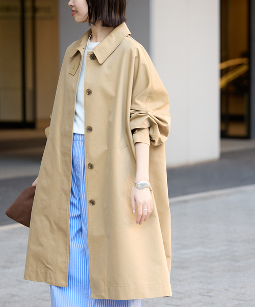 SLOBE IENA（スローブイエナ） ステンカラーコート コート 「ネイビー