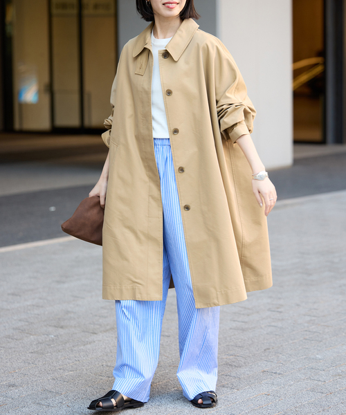 SLOBE IENA（スローブイエナ） ステンカラーコート コート 「ネイビー