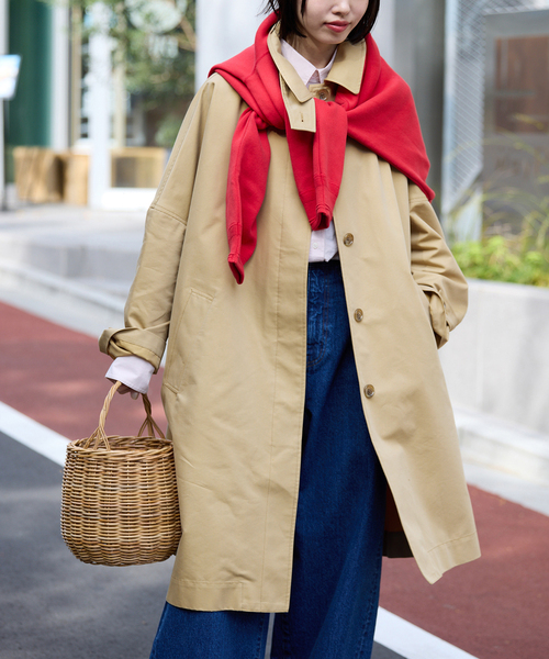 SLOBE IENA（スローブイエナ） ステンカラーコート コート 「ネイビー
