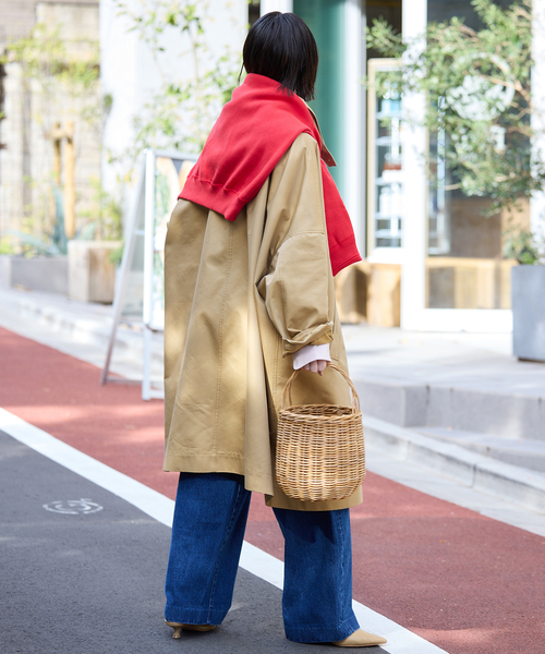 SLOBE IENA（スローブイエナ） ステンカラーコート コート 「ネイビー