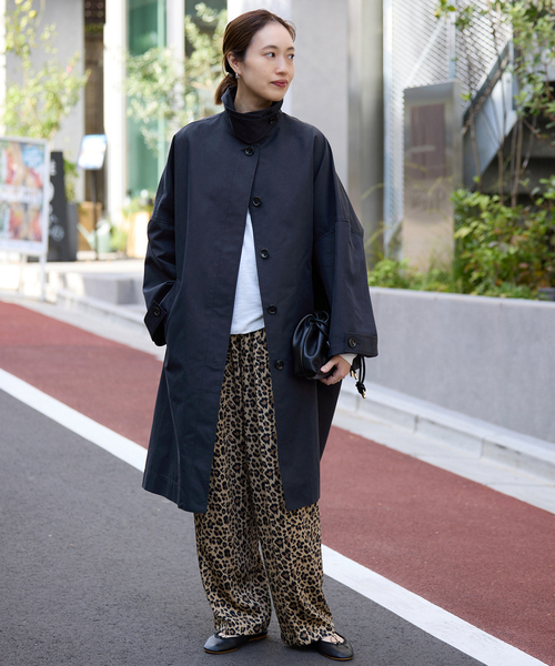 SLOBE IENA（スローブイエナ） ステンカラーコート コート 「ネイビー