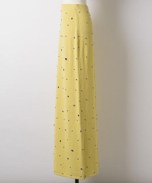 「J1U by LA BELLE ETUDE」 ロングスカート 1 グレー レディース_画像3