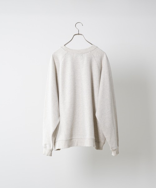 「soerte」 スウェットカットソー 1 オートミール メンズ_画像5
