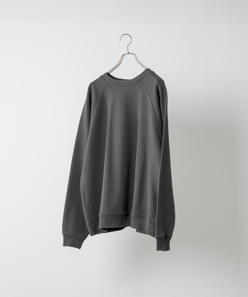 「soerte」 スウェットカットソー 1 オートミール メンズ_画像6