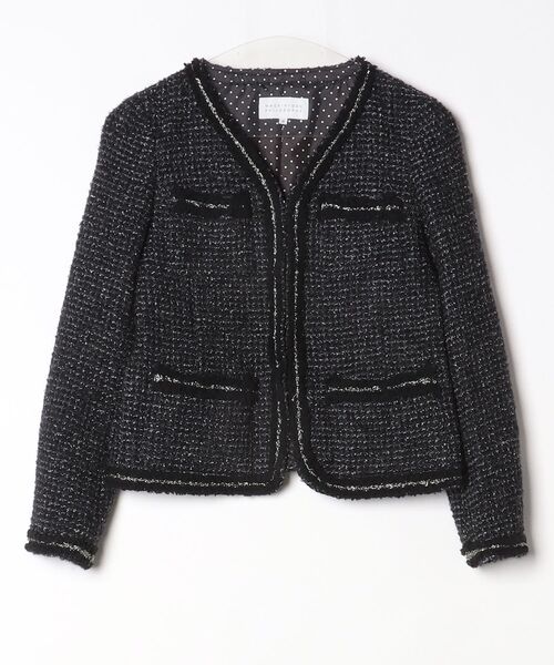 23AW✨【MACKINTOSH PHILOSOPHY 】ノーカラージャケット MACKINTOSH PHILOSOPHY（マッキントッシュフィロソフィー） ノーカラー