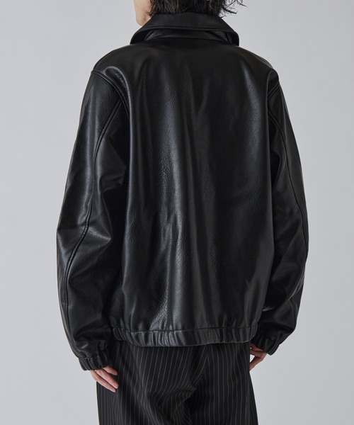 Lui's レザージャケット　ブラック Lui's（ルイス） 革ジャン ライダース NATURAL TAN SHEEP LEATHER Noir
