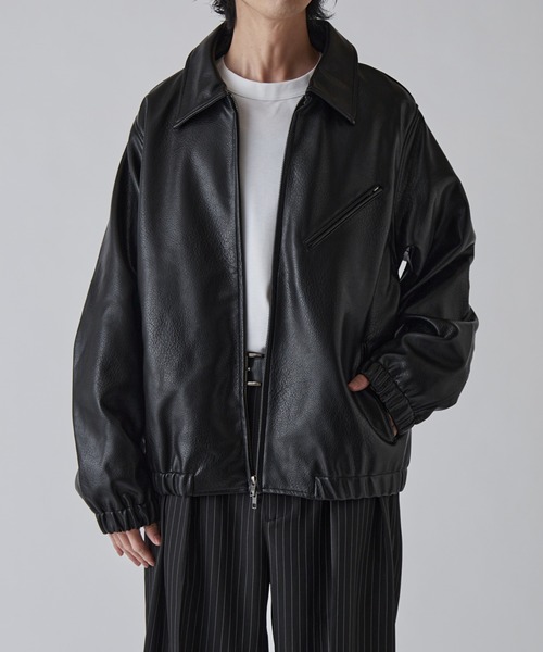 Lui's（ルイス） ブルゾン アウター モダンシンセテックレザーブルゾン