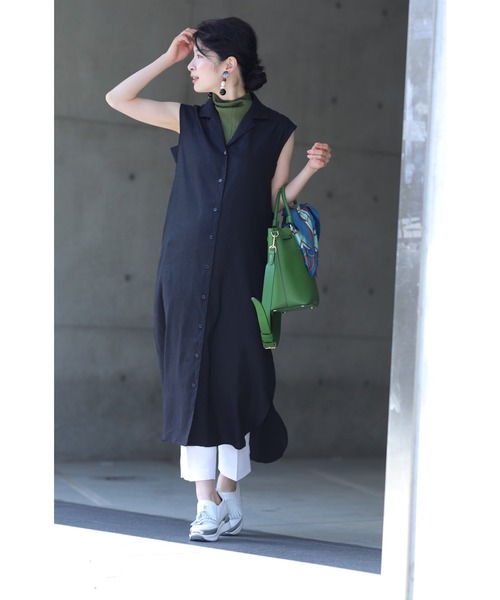 「CAWAII」 スリッポン 37 ブラック レディース_画像3