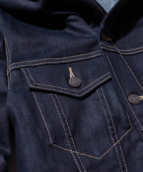 glamb（グラム） デニムジャケット S インディゴブルー メンズ