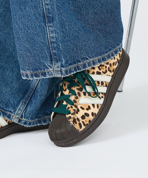 ま*こ様 adidas レオパード柄 スニーカー adidas（アディダス） スニーカー 「adidas / アディダス」スーパー
