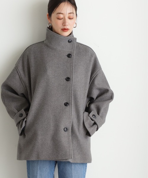 「N.(N. Natural Beauty Basic)」 ステンカラーコート MEDIUM ベージュ レディース_画像8