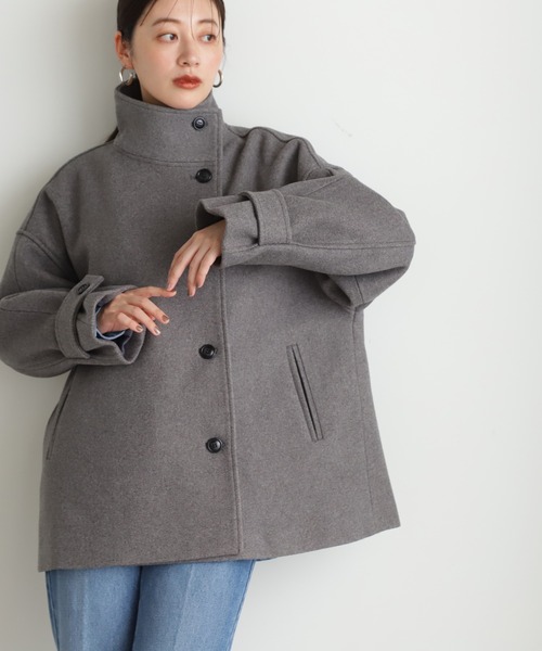 「N.(N. Natural Beauty Basic)」 ステンカラーコート MEDIUM ベージュ レディース_画像9