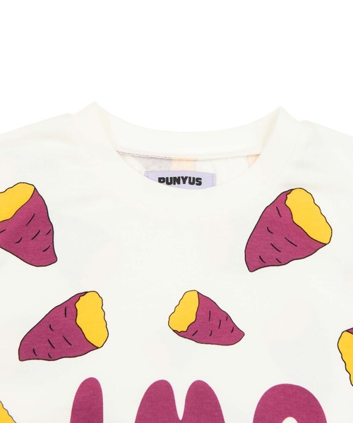 「PUNYUS」 半袖Tシャツ 1 パープル レディース_画像4