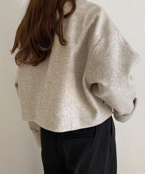 「callautia」 ブルゾン SMALL テラコッタ レディース_画像6