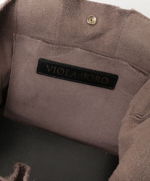 「VIOLAd'ORO」 2WAYバッグ - ブラウン レディース_画像4
