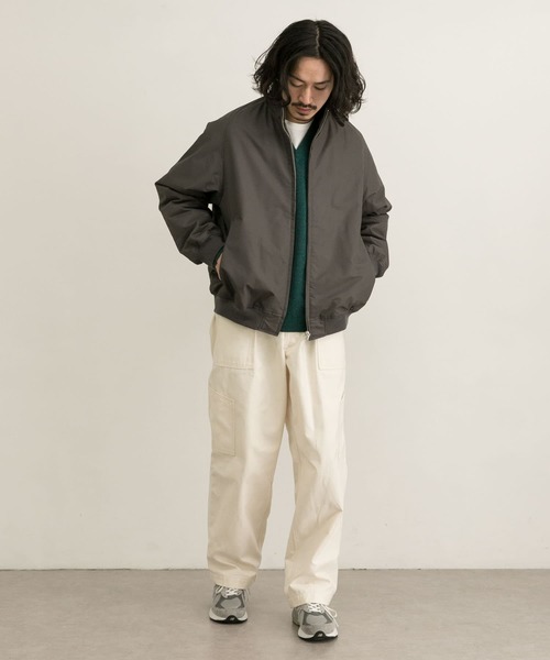 「URBAN RESEARCH」 ブルゾン LARGE グレー メンズ_画像5