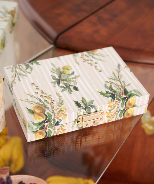【新品未使用品】ジャーナルスタンダードファニチャージュエリーボックス（ホワイト） WEB限定予約》JSF JEWELRY BOX A5 NT ジュエリーボックス （収納グッズ